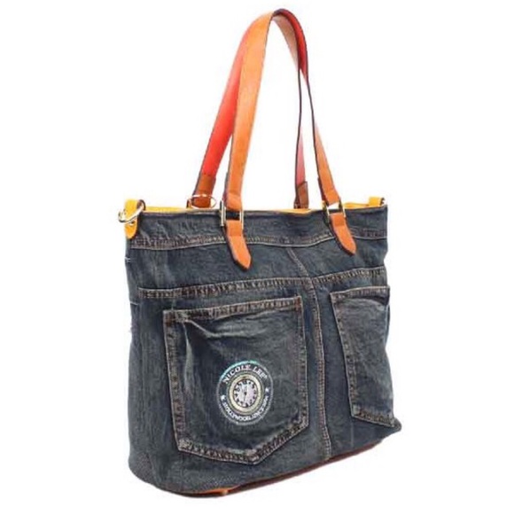 🇺🇸SALE😍5🌟Nicole Lee Embroidery Shopper Bag - Picture 2 of 7